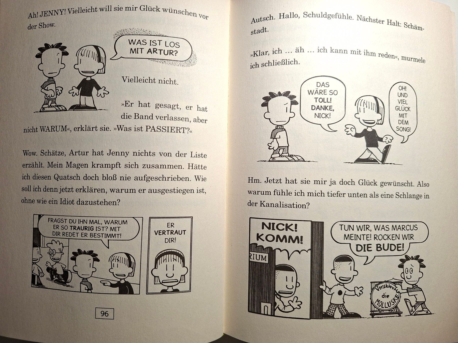 Libri: Super Nick - Ich zeig's euch, ihr Dumpfbacken! Comic Roman – Usato da Dietikon venduto da Buchantiqdietikon 2
