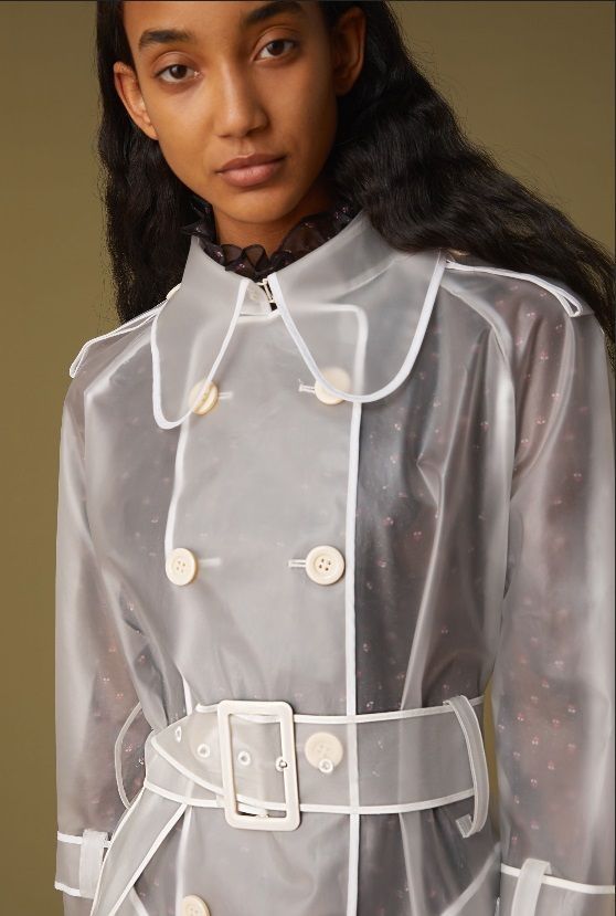 Cappotti: Alexa Chung transparent raincoat, Size S – Nuovo (secondo la descrizione) da Luzern venduto da tan_v9x5 2