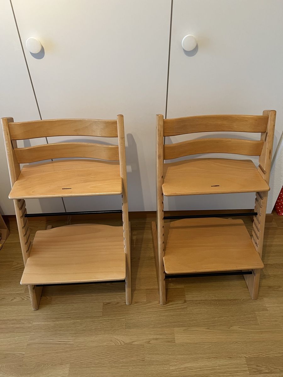Stokke Stühle: 2 Stokke Tripp Trapp Kinderstühle – Gebraucht aus Russikon von Netfly11