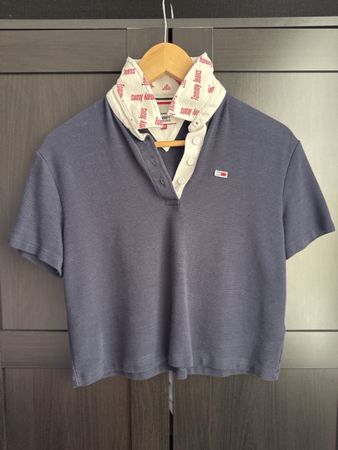 Tommy Jeans Poloshirt dunkelblau Grösse XS