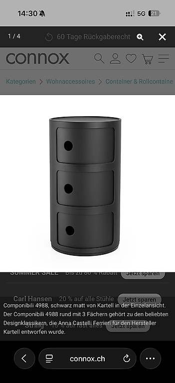 Tavoli: Kartell Tisch  – Usato da Uster venduto da jal_mh5z
