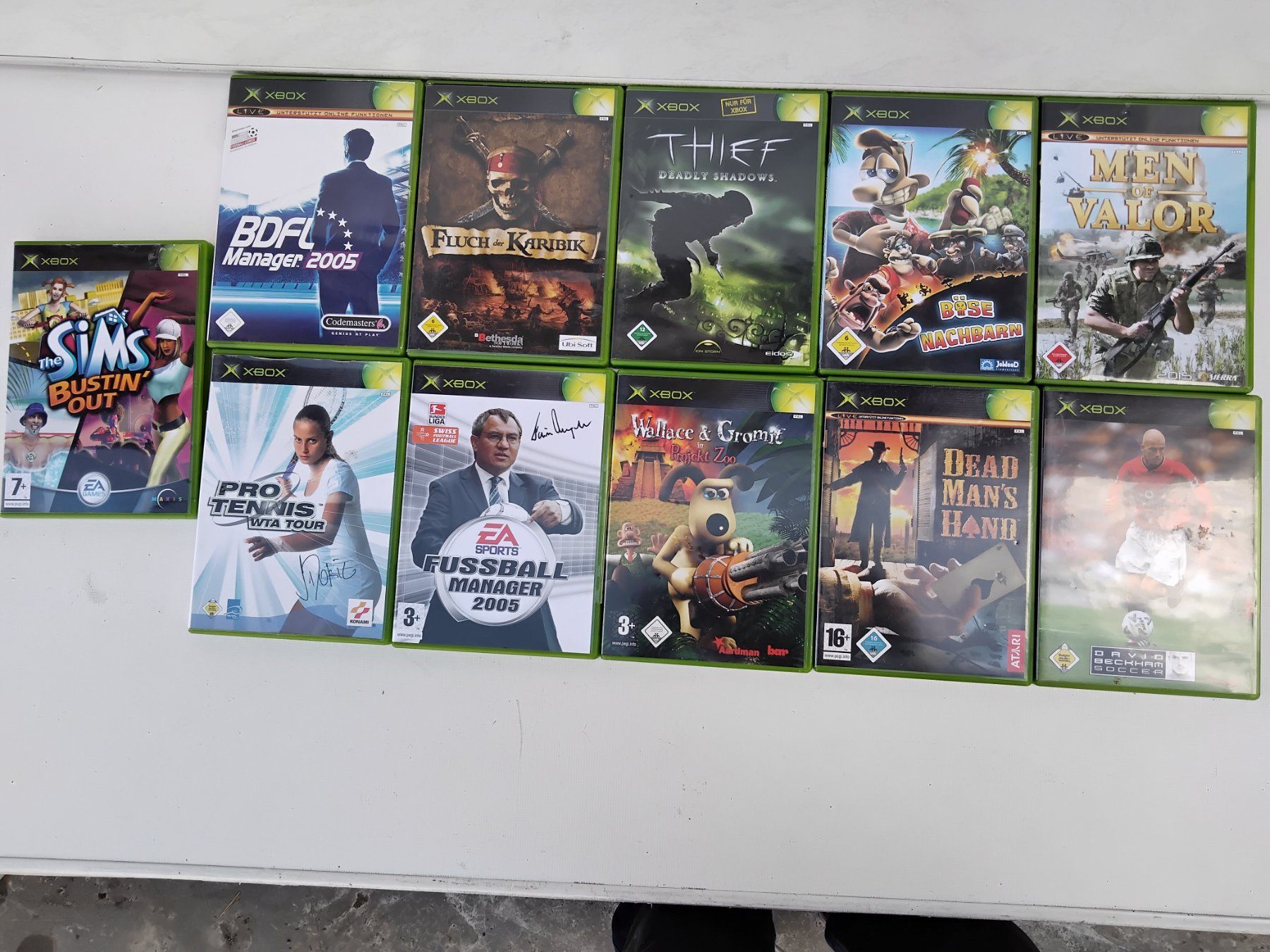 Microsoft Konsolen: Xbox mit Spielen – Defekt aus Nuglar von lampa-radio 1