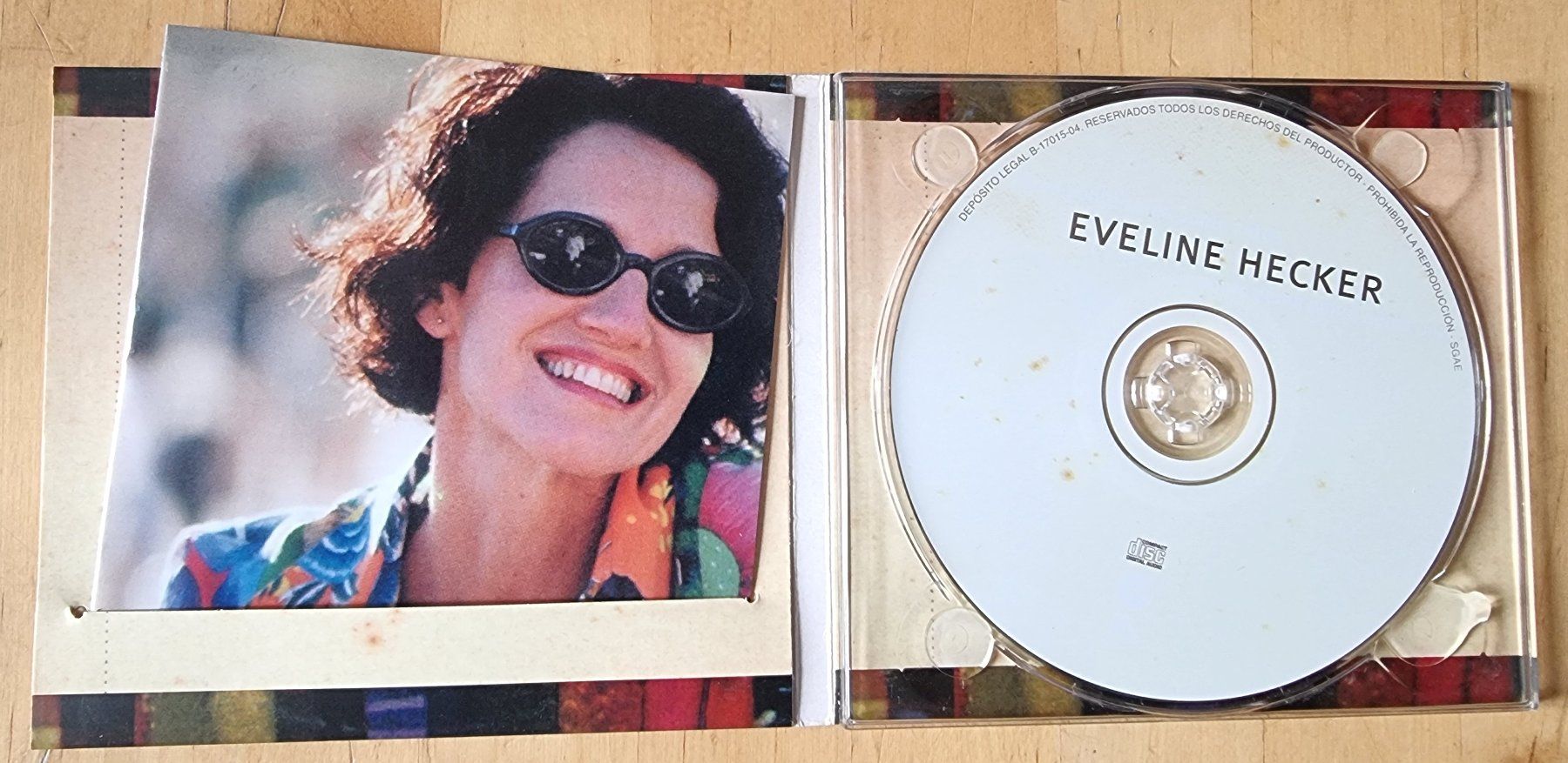 CDs: CD Eveline Hecker  -  Ponte Aerea, Digipack (SP 2004) mint – Neu und originalverpackt aus Luzern von Frizzz 1
