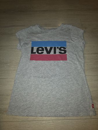 T-Shirt Levi's Grau Grösse 140 cm guter Zustand