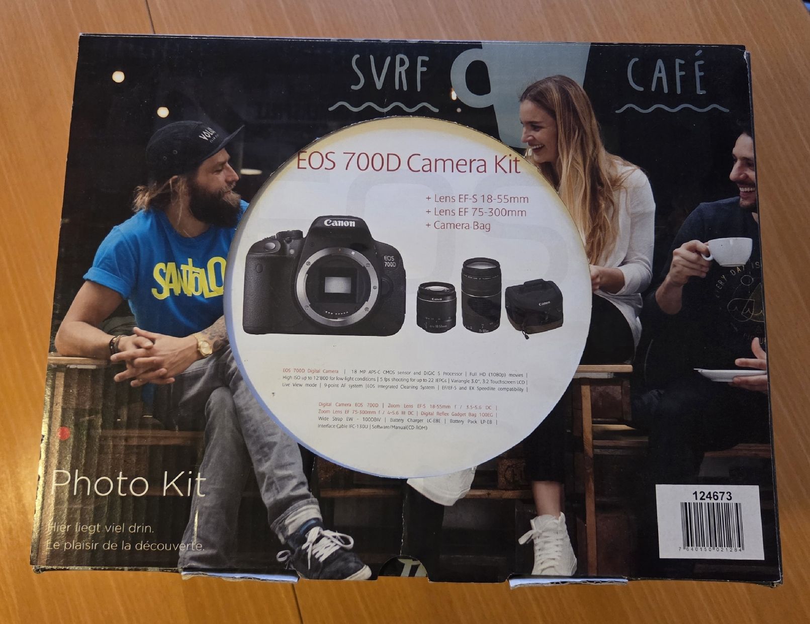 Canon Fotocamera: Canon EOS 700D Camera Kit mit Objektiven und Tasche – Nuovo (secondo la descrizione) da Nidau venduto da Grumpyrainbow 5