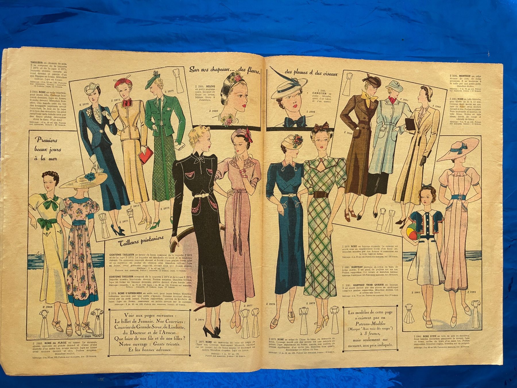 Riviste & Magazine: Le Petit Echo de la Mode 1937 Design Kostüm Zeitschrift – Usato da Aarwangen venduto da nemkin61 2