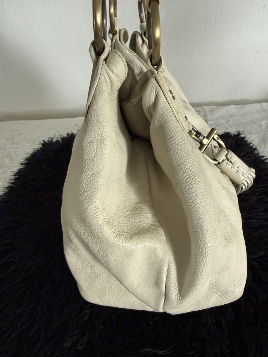Borse da donna: Patrick Cox Handtasche, Elfenbein-farben – Usato da Zürich venduto da MarciaBraz 3