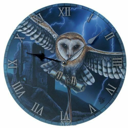 Orologi: Wanduhr Eule – Nuovo e nell'imballaggio originale da Menziken venduto da mrpaedu