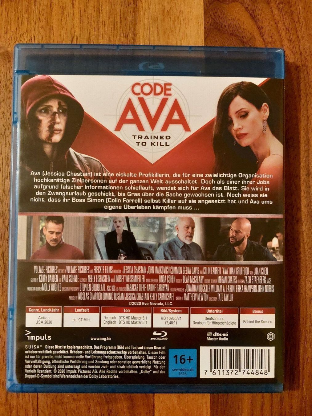 Alle DVDs: Blu Ray - Code AVA (2020) – Gebraucht aus Rheinfelden von Onyx74 1