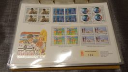 FDC 1989 Luxusbrief Sonderpostmarken 1/89