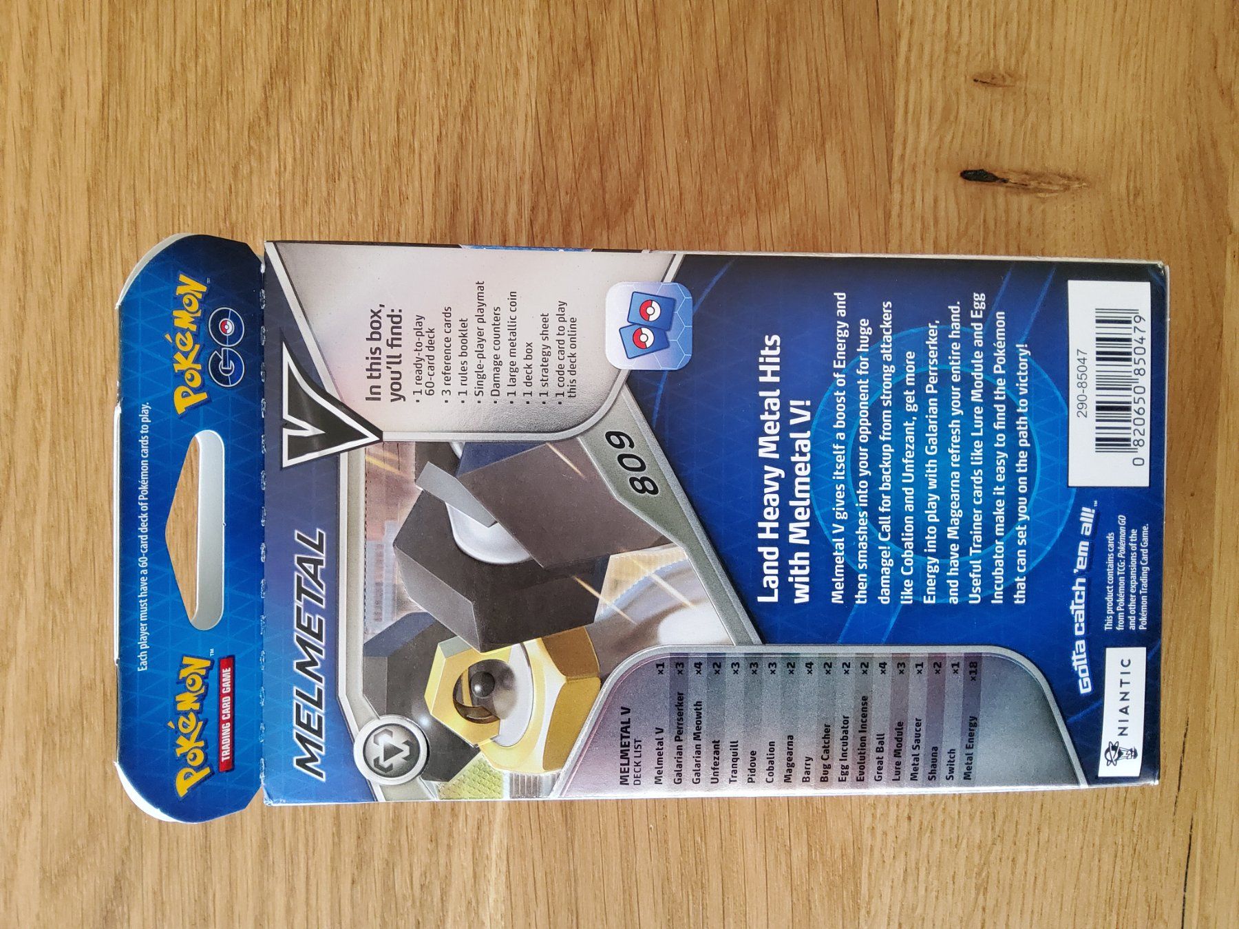Pokémon Carte collezionabili: Pokemon V Battle Deck Melmetal – Nuovo e nell'imballaggio originale da Müllheim Dorf venduto da Randy026 2