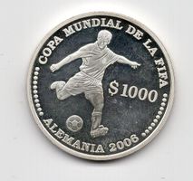 (2277) Uruguay,  Fifa, 2003, 1000 Dollars, stgl