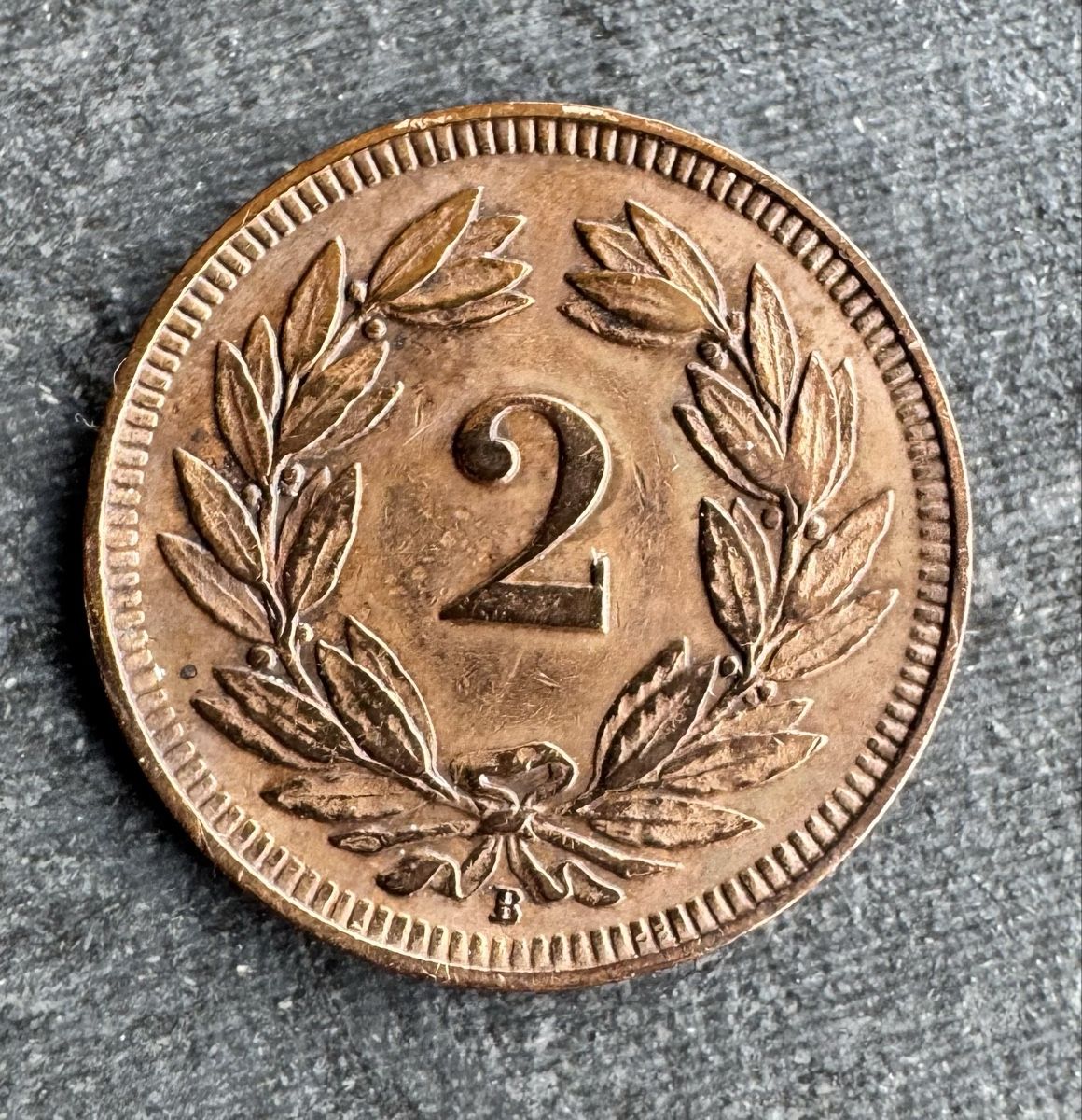 Alle Münzen: 2 Rappen 1915 – Gebraucht aus Meilen von coins4sale 1