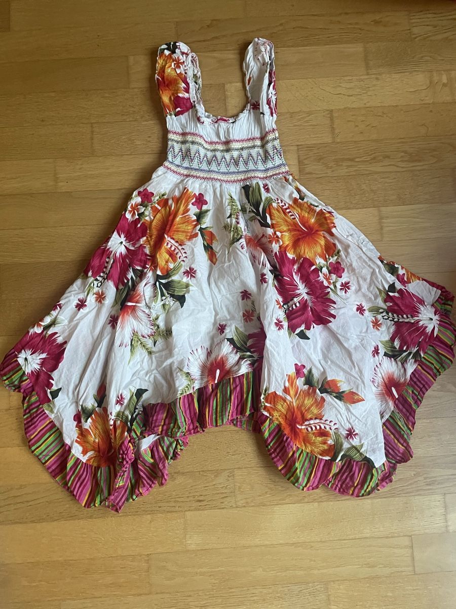 Vestiti & Gonne: Sommerkleid bunt mit Blumenmuster ca 140 – Usato da Bern venduto da brup 1