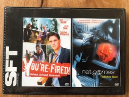 DVD 2 Filme: You‘re fired! & net.g@mes - tödliches Spiel
