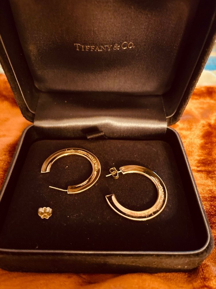 Tiffany & Co. Orecchini pendenti & Orecchini a lobo: Tiffany & Co. Goldohrringe – Nuovo (secondo la descrizione) da Zurich venduto da MX1000 5