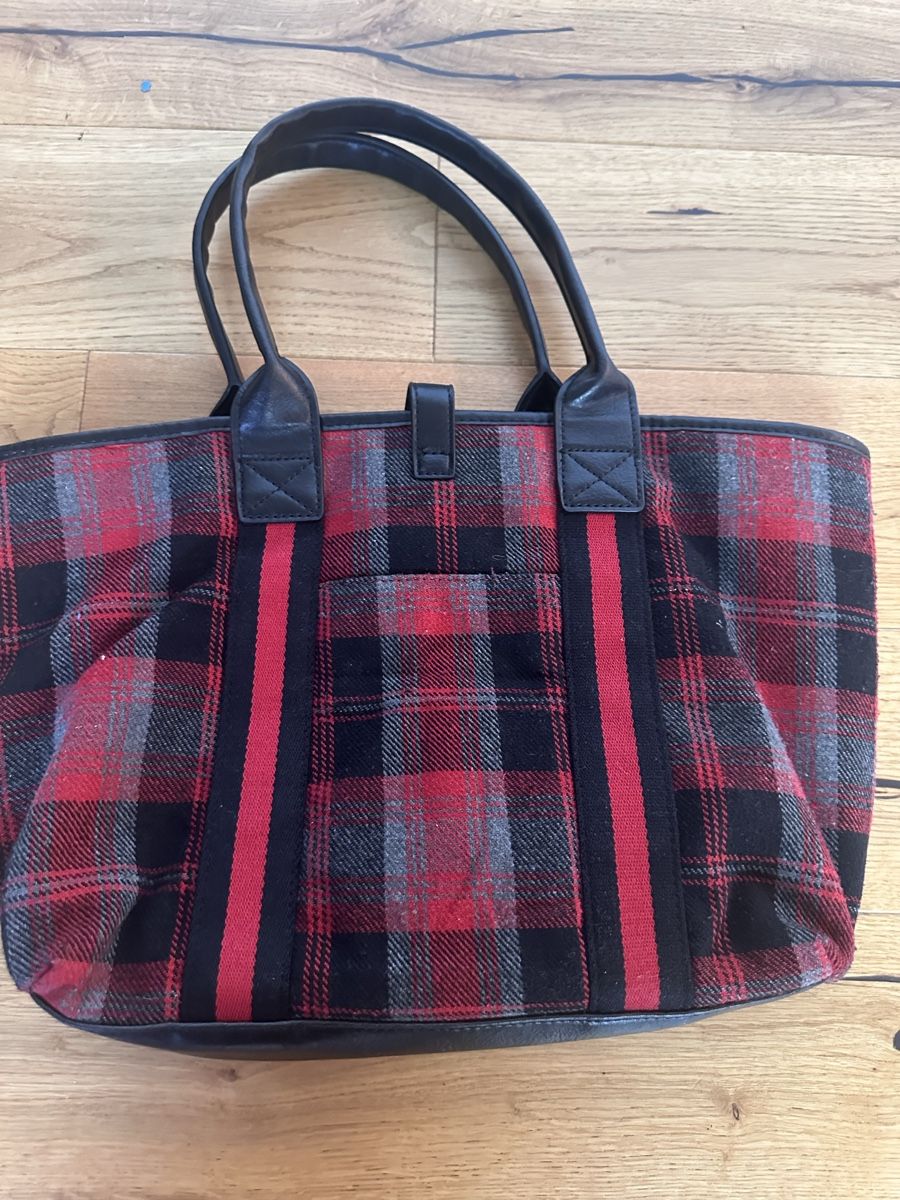 Taschen für Damen: Handtasche Tommy Hilfinger Karomuster – Gebraucht aus Rorschach von _G3n4L1n_ 1