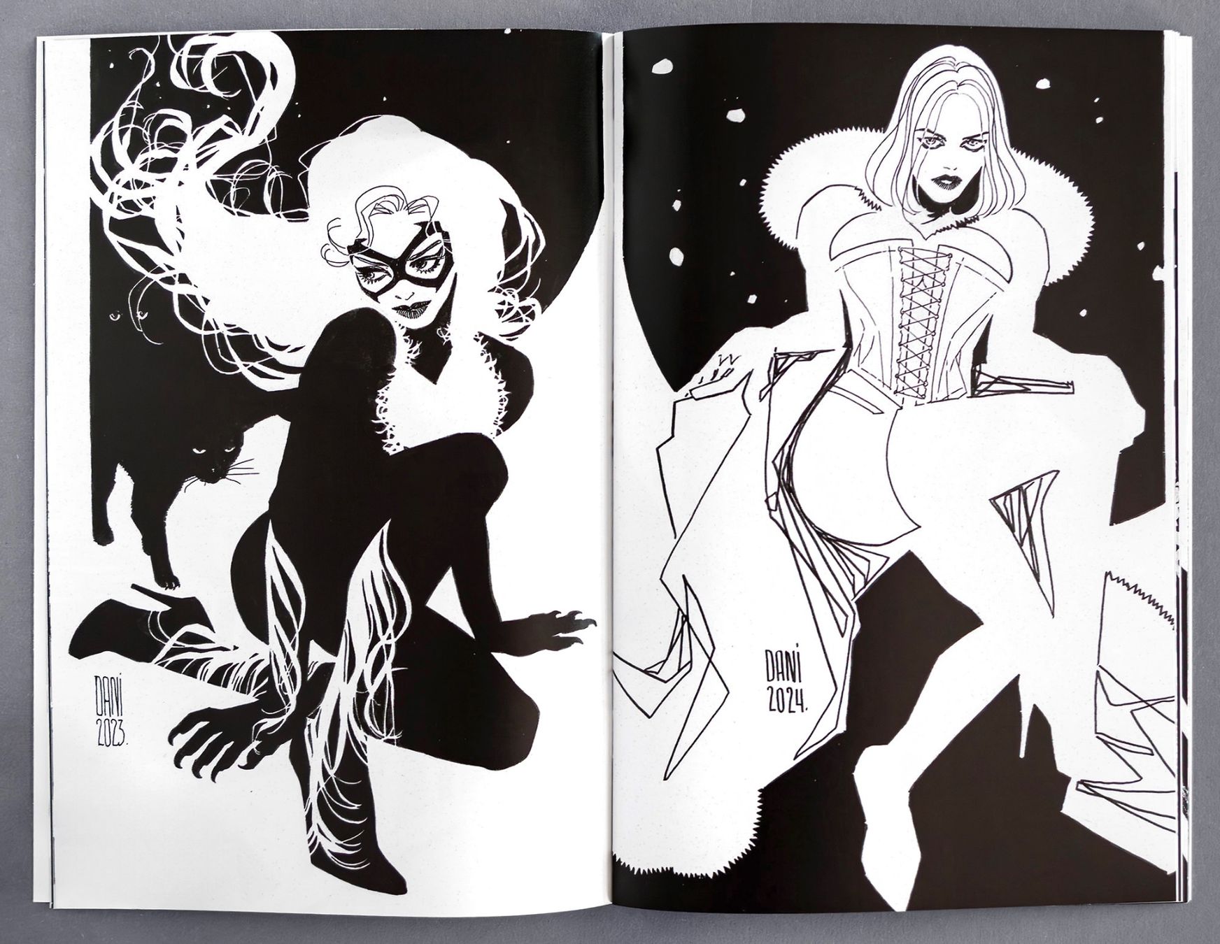 Comics: DANI STRIPS - INKBOUND II - SKETCHBOOK SIGNED RAVEN SKETCH – Neu (gemäss Beschreibung) aus St. Gallen von kobayashi-maru 3