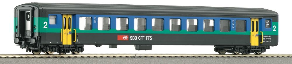 H0/DC Roco SBB 50 85 20-34 653-9 Interregio 2Kl Wagen (Neu und ...