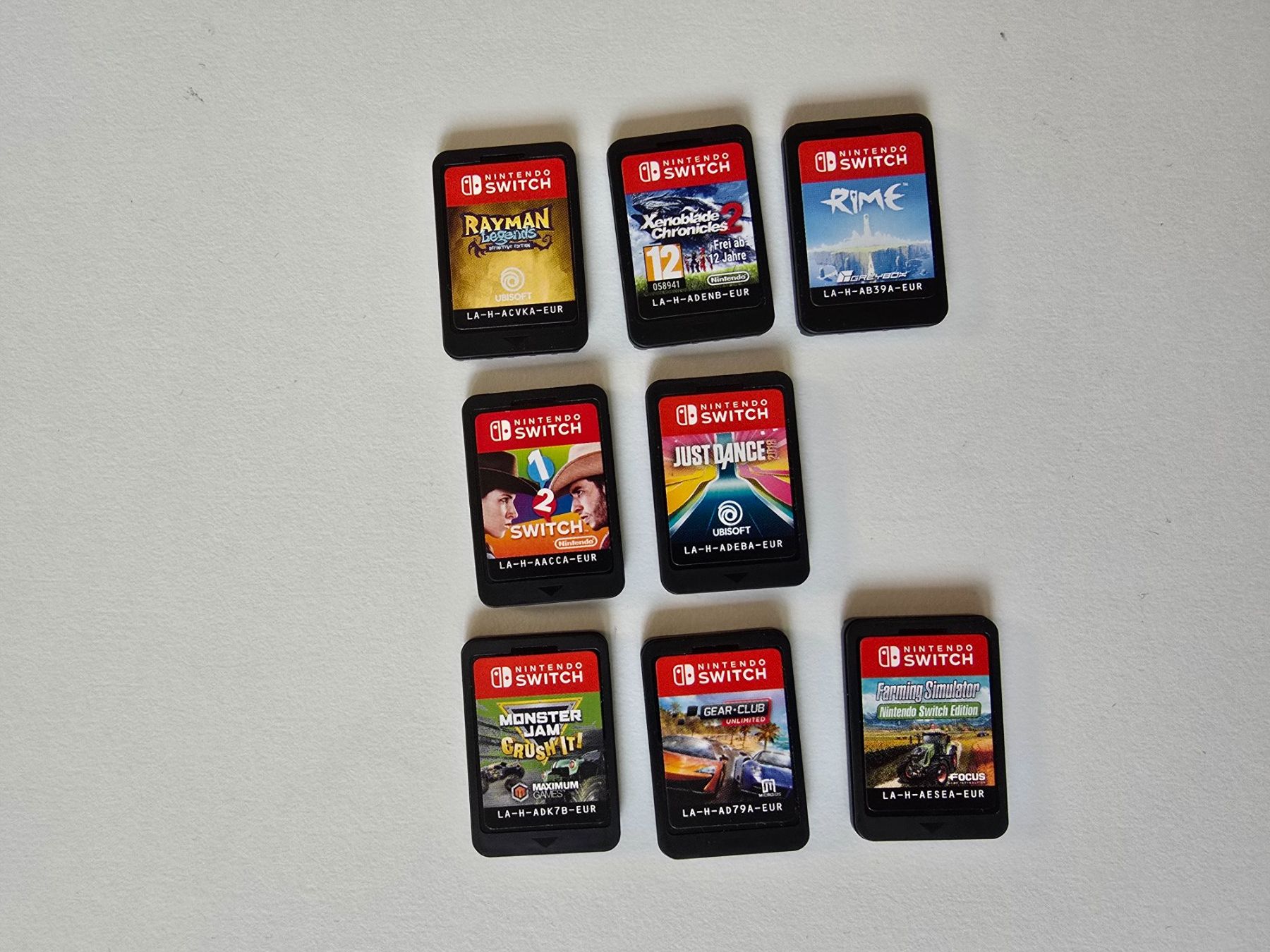 Nintendo Jeux: 8 Spiele für Nintendo Switch – D'occasion à Winterthur par Vera72 1