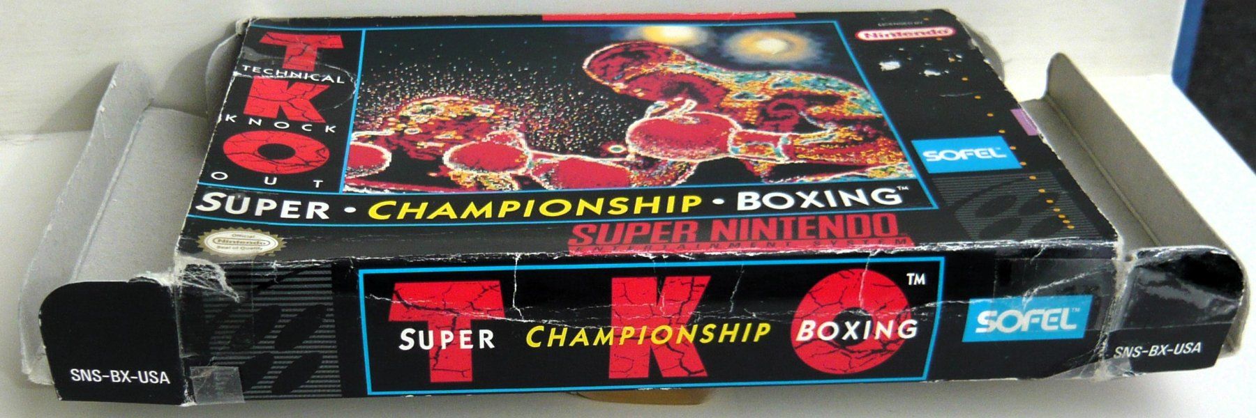 Nintendo Giochi: SNES: - TKO Superchampionship Boxing avec Boîte – Usato da Onex venduto da Jaguar1986 5