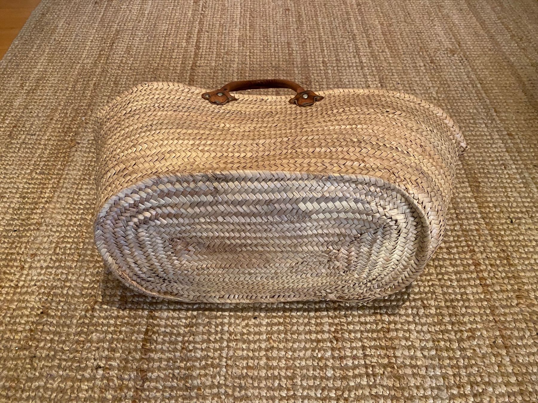 Taschen: Grosse Strandtasche mit Ledergriffen🤍 – Gebraucht aus Alosen von .AMEA. 3