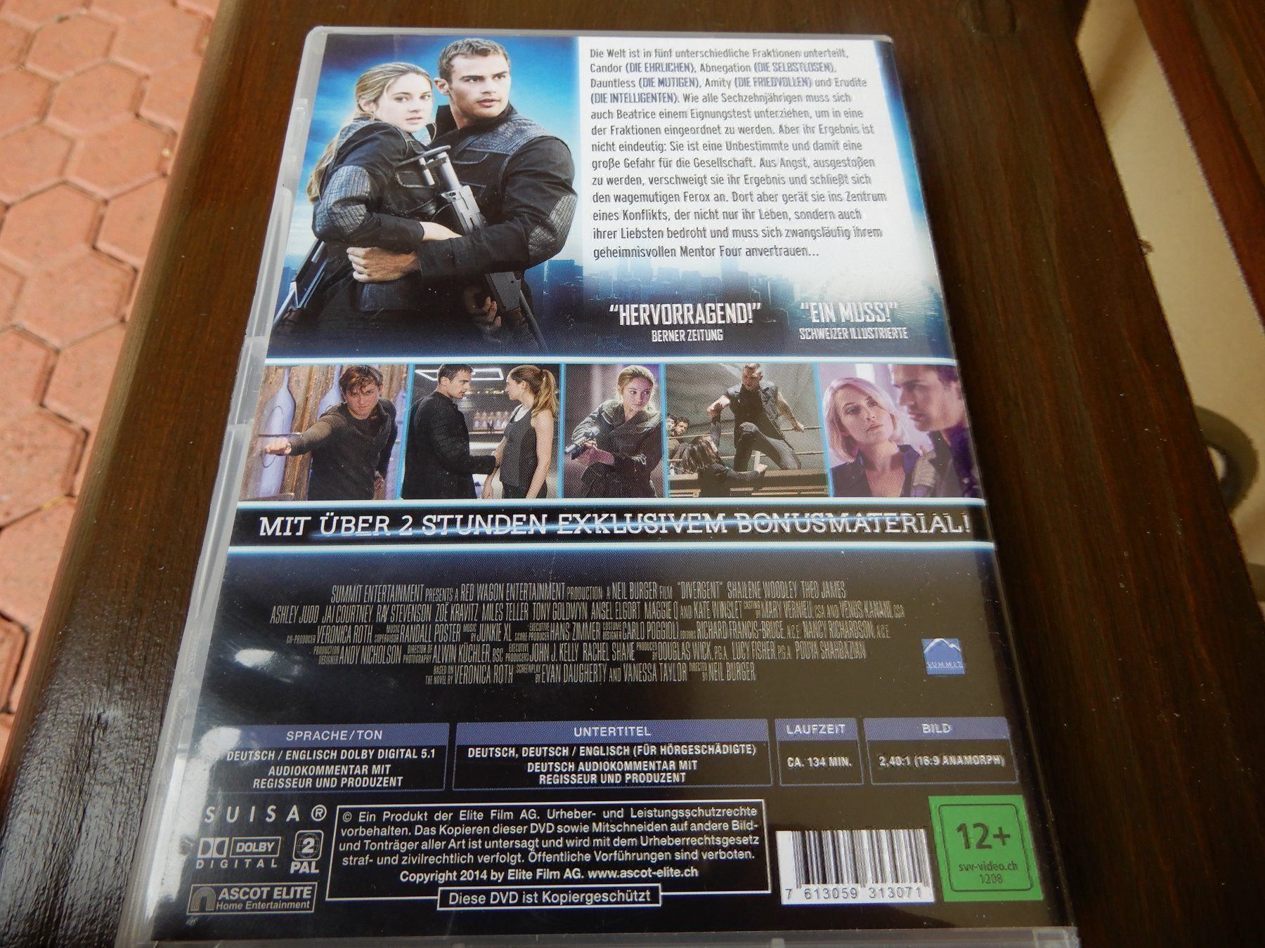 Tutti i DVDs: Divergent Die Bestimmung – Usato da Worben venduto da MaKo3252 1