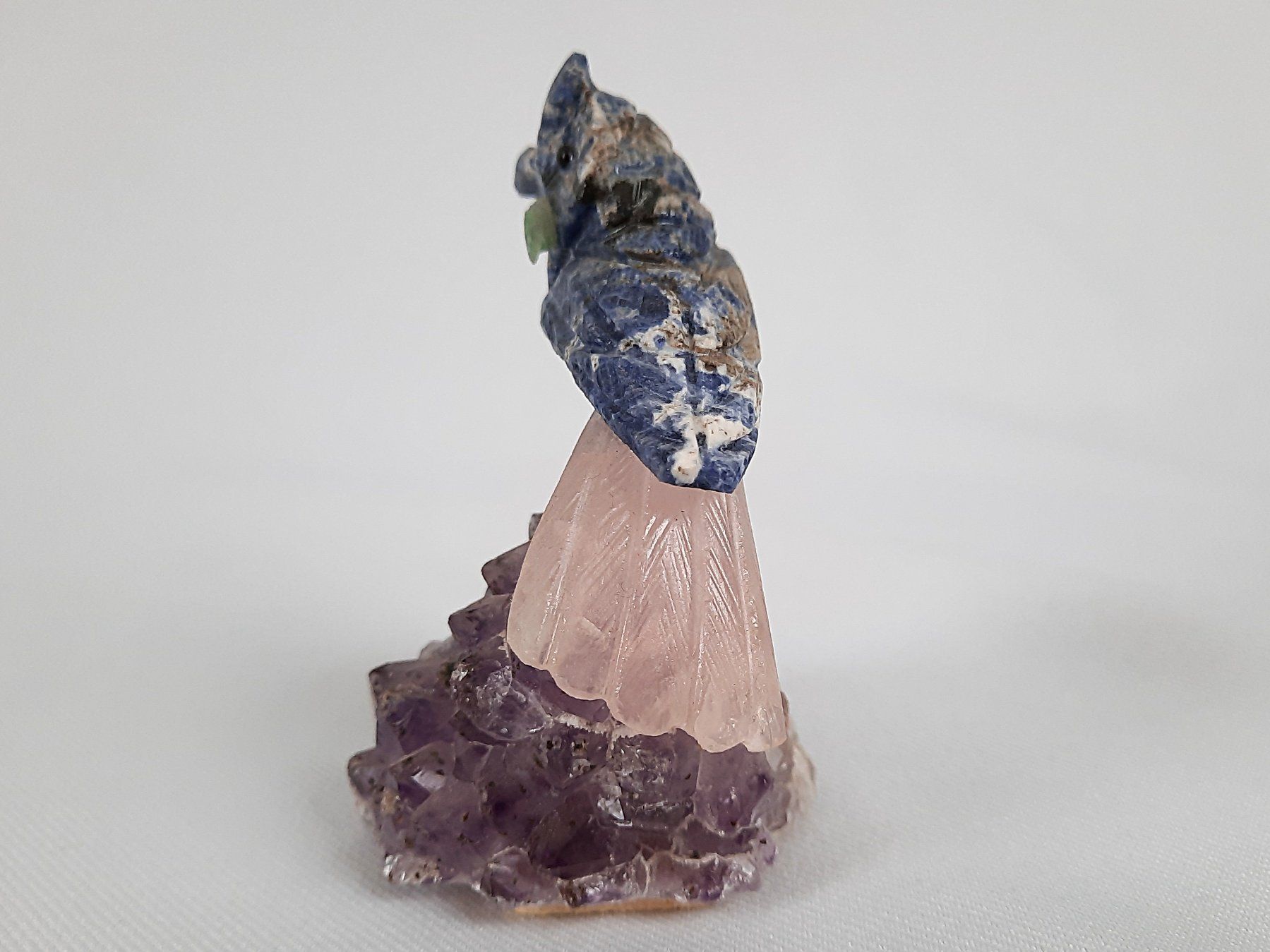 Pierres précieuses: Amethyst mit Vogel 2 Stück – D'occasion à Beinwil am See par Restwert_Beinwil 4