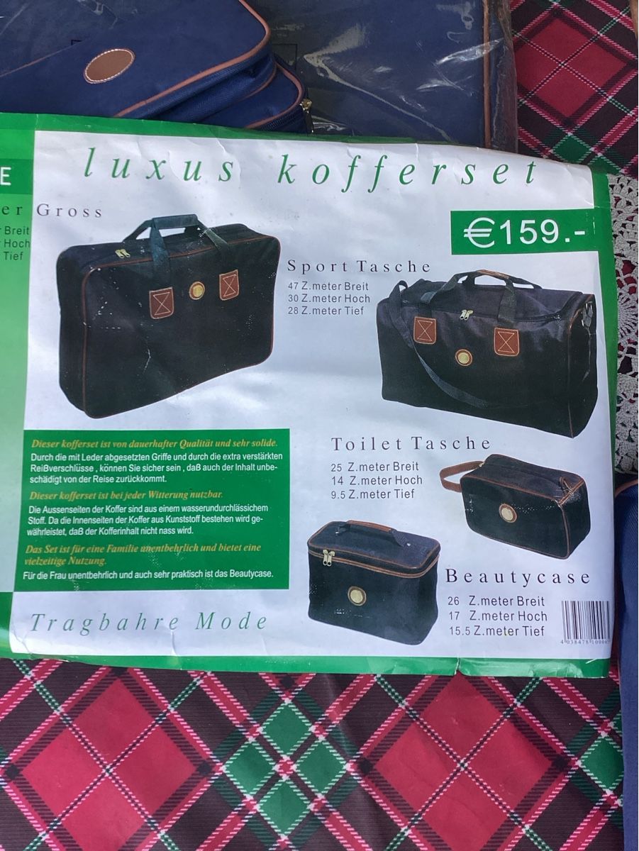 Valigie: Luxus Kofferset – Nuovo (secondo la descrizione) da Berneck venduto da cronos1