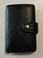 Miniwallet Kartenetui Portemonnaie Schwarz