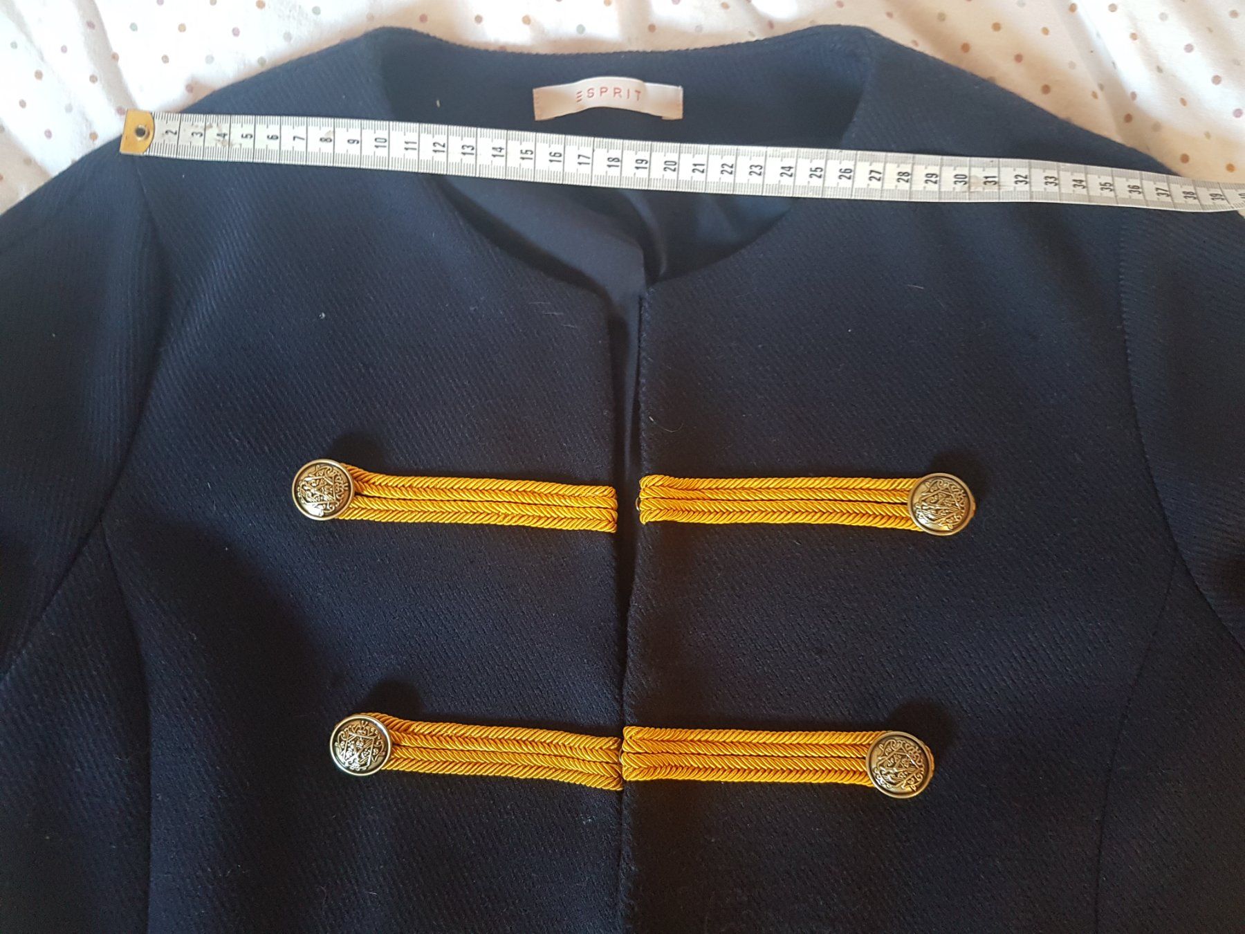 Esprit Jacken: Veste bleue marine et dorée taille M marque Esprit – Gebraucht aus Villiers von san_jn5w 8