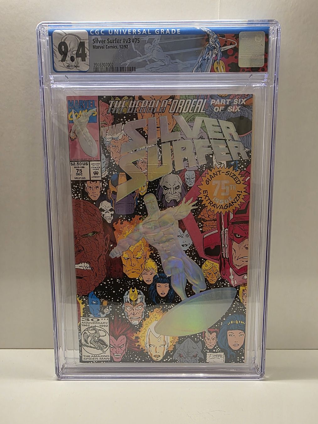 Fumetti: CGC 9.4 Silver Surfer #75 Marvel Comics 1993 – Nuovo e nell'imballaggio originale da Muttenz venduto da zio_ttl5
