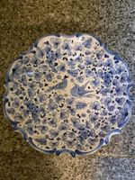 Deruta Servierschüssel Wandteller  Ø 30 cm Keramik