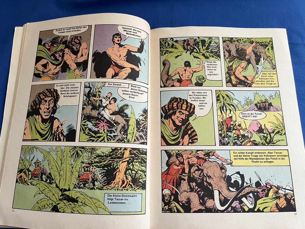 Comics: Comic Tarzan Nr. 14 von 1972 – Gebraucht aus Romanshorn von Apfelschuss 3
