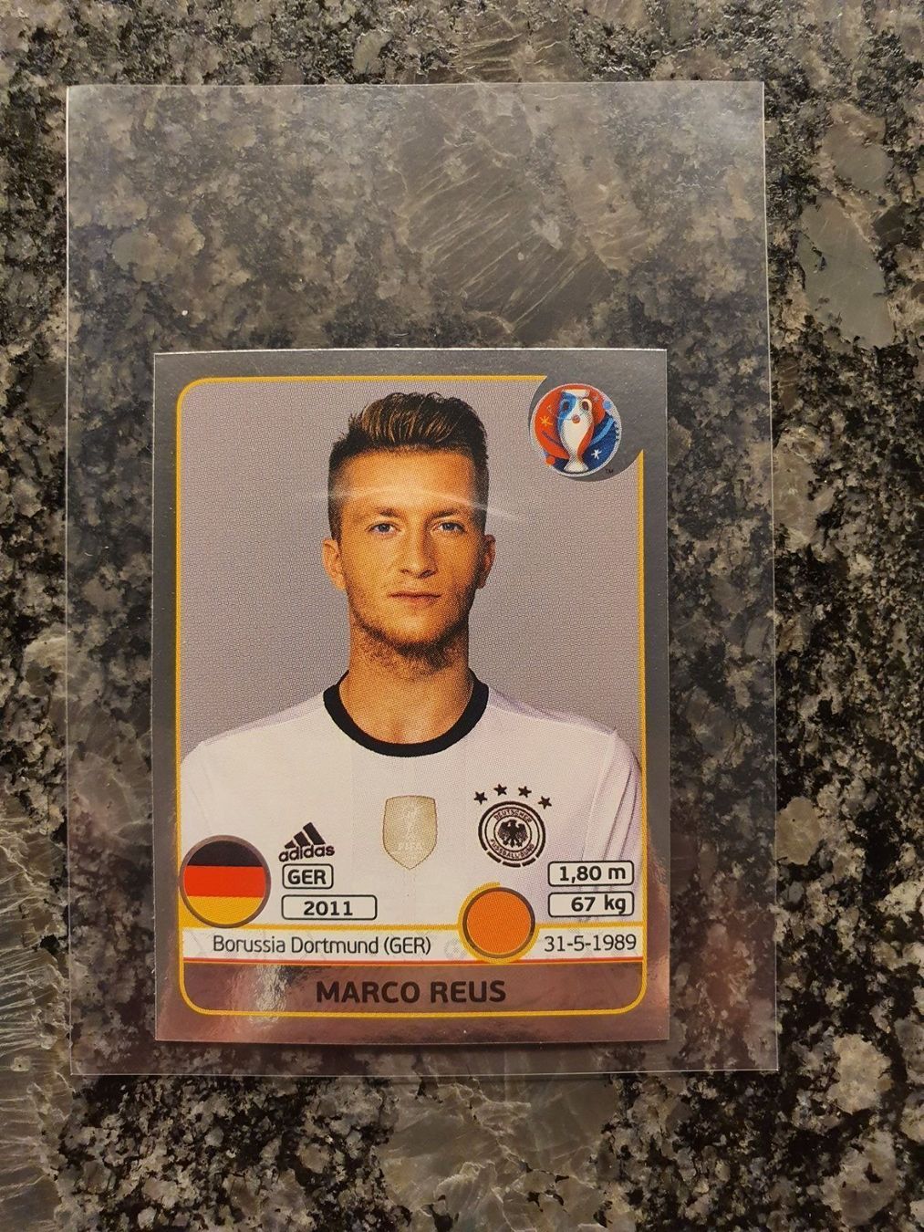 Panini Sammelbilder & Trading cards: Marco Reus 256 Panini Euro Em 2016 – Gebraucht aus Oberdorf BL von BaldenEagle