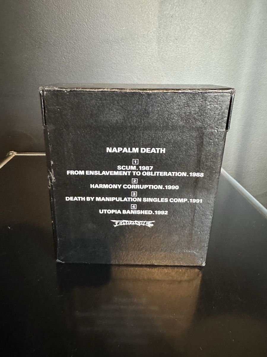 CDs: Napalm Death box cd  – Gebraucht aus Vevey von Dborg 2
