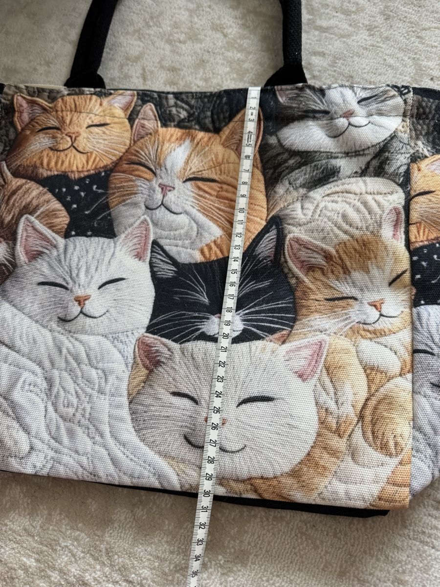 Taschen für Damen: Tote Bag Cat Print – Neu und originalverpackt aus Zürich von di_archive 2