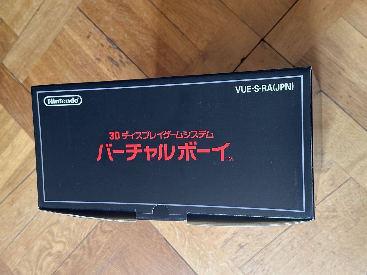 Nintendo Console: Neu !!! Virtual boy neuf never opened – Nuovo e nell'imballaggio originale da Aigle venduto da jonas1870 4