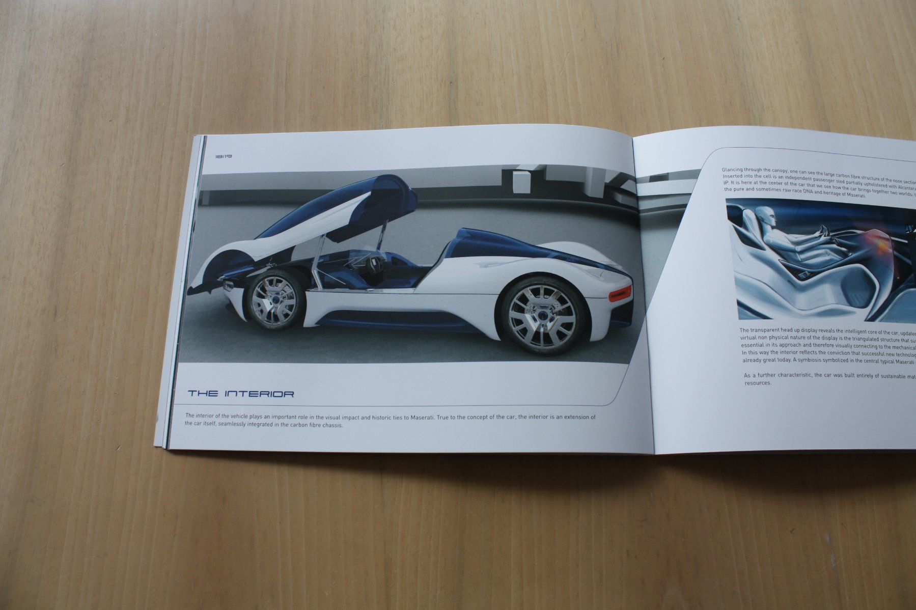 Maserati Documenti: Pininfarina Maserati Birdcage  Studie Modell Pressemappe/CD – Usato da Wikon venduto da erwin400 7