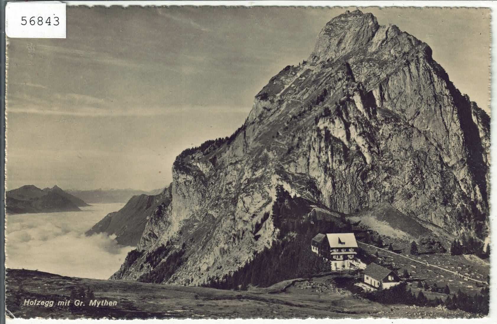 Cartes postales: Holzegg mit Gr. Mythen – D'occasion à Ettingen par Kartenplanet