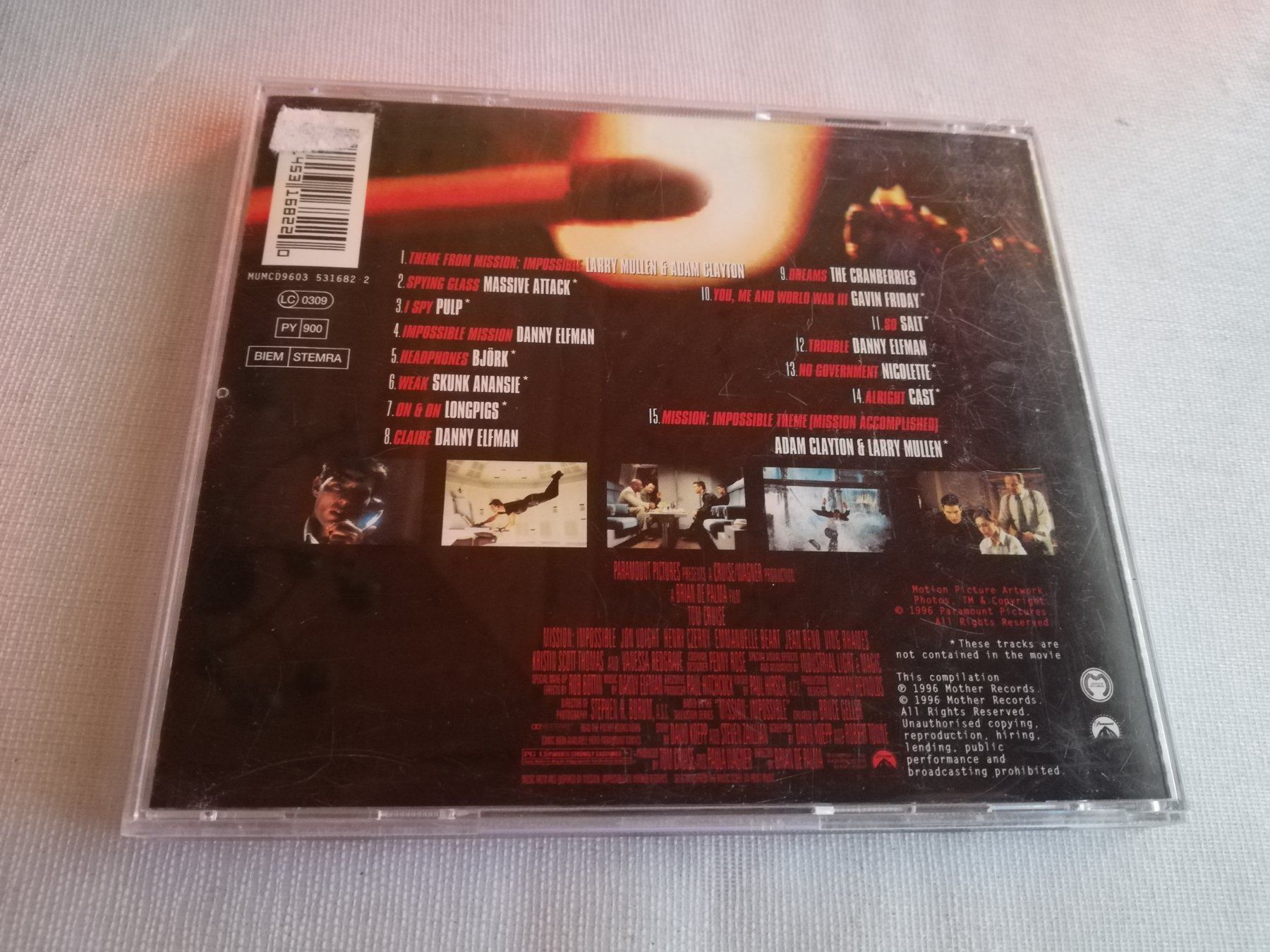 CDs: MISSION IMPOSSIBLE – D'occasion à Bern par Vinylsound.ch 1