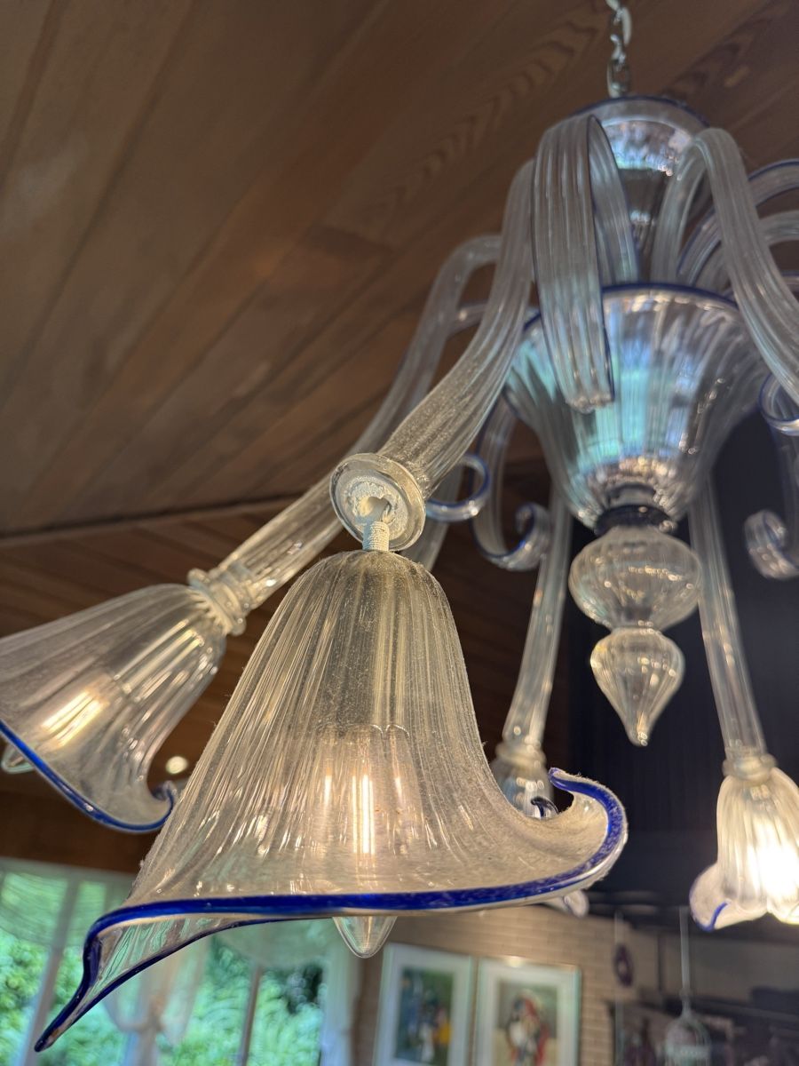 Lampadari & plafoniere: Kronleuchter 3 Stk. Murano-Glas – Usato da Gebenstorf venduto da wargauer 6