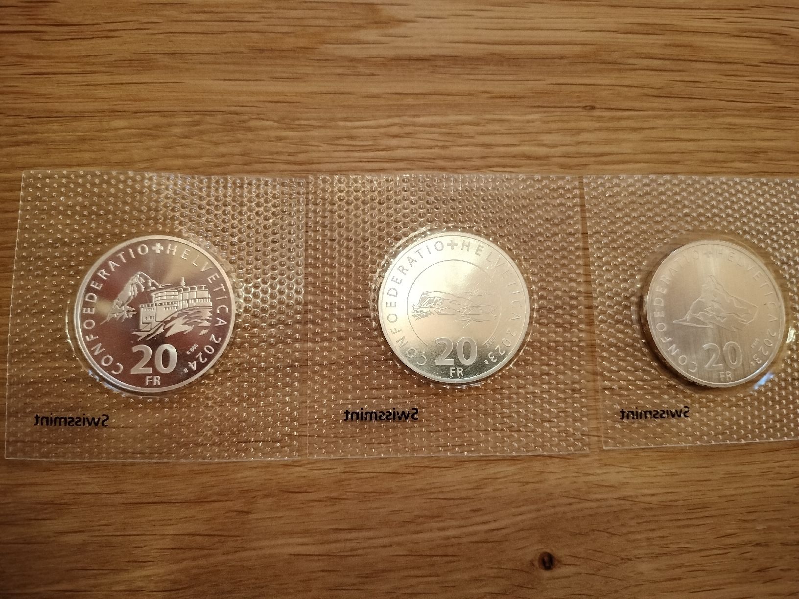Toutes les monnaies: 20 Franken Silber – Neuf avec emballage d'origine à Stalden VS par Timon14 1