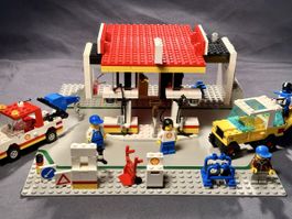 Lego 6378 Service Station + Lego 6677 Motocross Racing