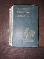 Französisches Wörterbuch A-Z Antiquität Sammlerstück