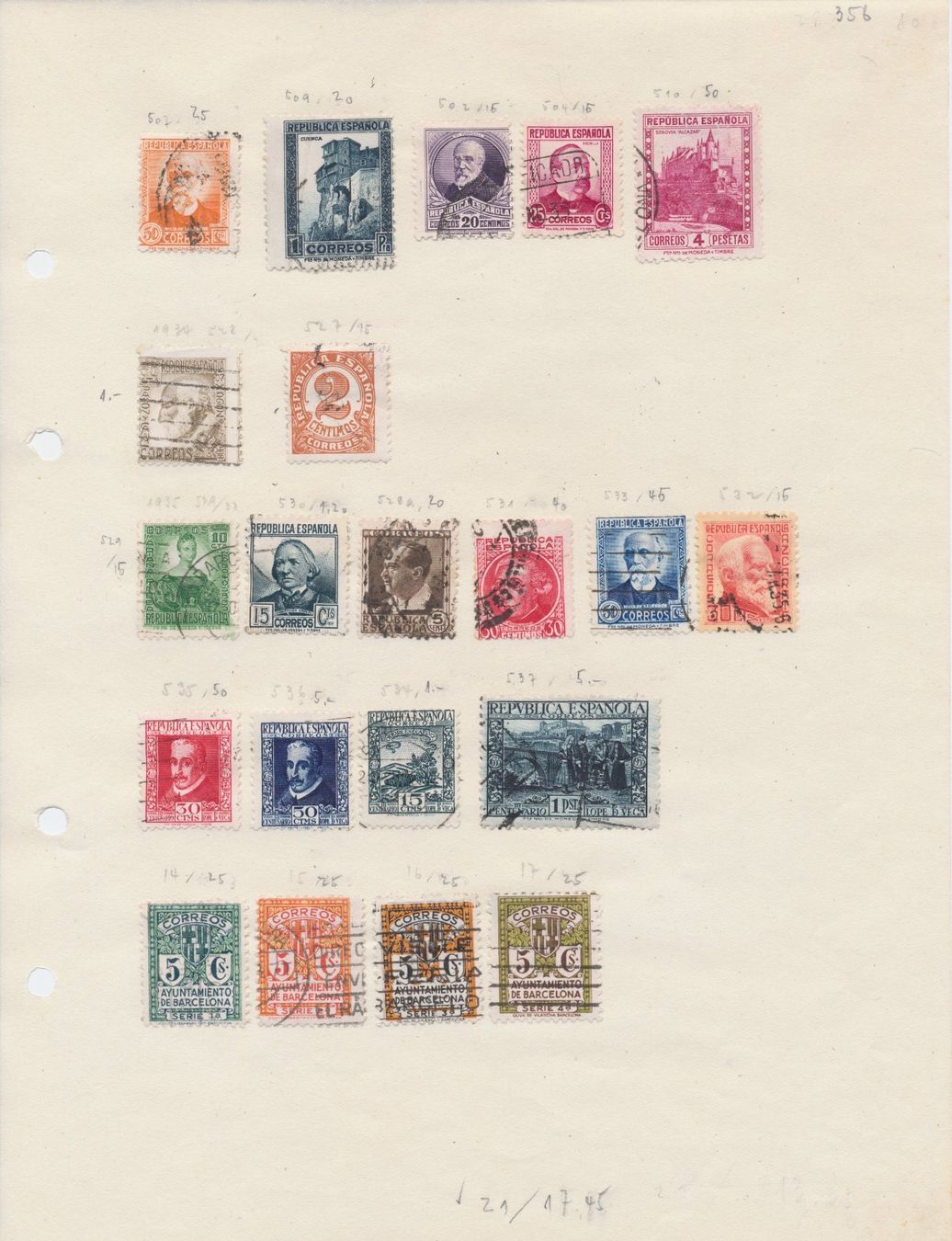 Tutti i francobolli: Spanien, Interessantes Lot – Usato da Winterthur venduto da Zupogeru 7