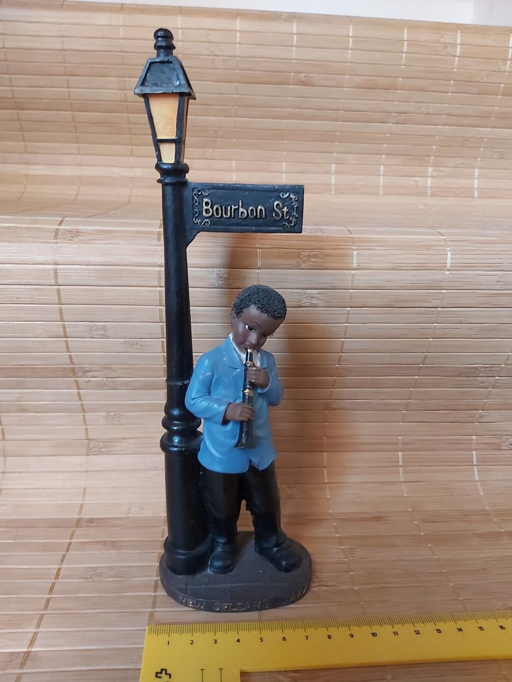 Statuette: Versand möglich! Vintage Figur, Klarinette, Bourbon St – Usato da Winterthur venduto da Goldpipau 6