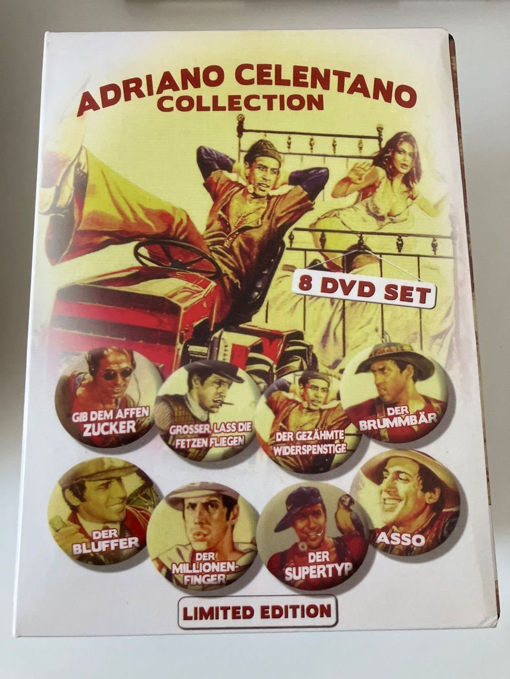 Tous les DVDs: Adriano Celentano - Collection  [8 DVD] – D'occasion à Arbon par JoJoAs