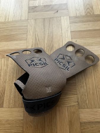 Picsil Leder Trainingsgriffe Gr. M (wie neu)