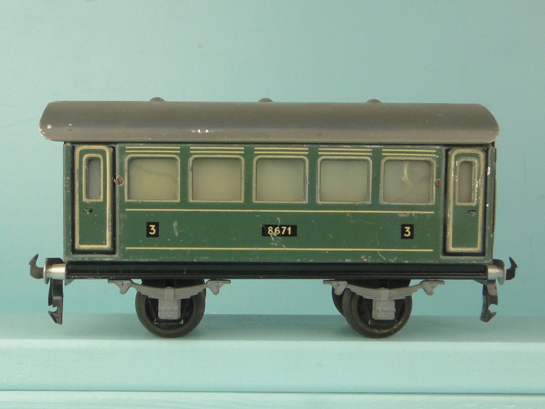 Buco Modellini di ferrovie: Buco 2 X Personenwagen 8671 – Usato da Bülach venduto da cann11 3